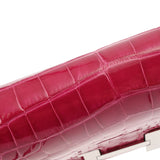 HERMES エルメス コンスタンスロング トゥーゴー 2WAYクラッチ ローズシェヘラザード Z刻印(2021年頃) レディース アリゲーターリセ 長財布 ABランク 中古 銀蔵