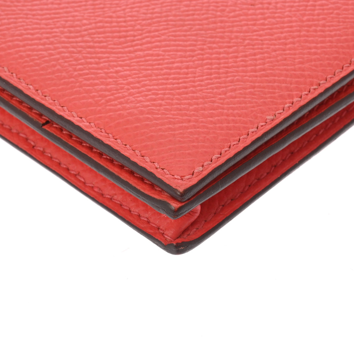 HERMES 美品 ベアン スフレ エプソン ローズジャイプール 長財布 T刻印 エルメスベアン スフレ ローズジャイプール T刻印(2015年頃)刻印