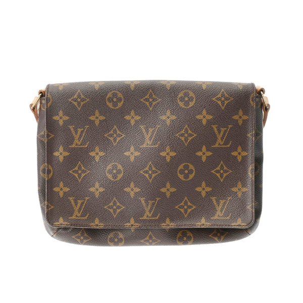 LOUIS VUITTON ルイヴィトン モノグラム ミュゼットタンゴ ショート セミショルダー ブラウン M51388 レディース モノグラムキャンバス ショルダーバッグ Bランク 中古 銀蔵