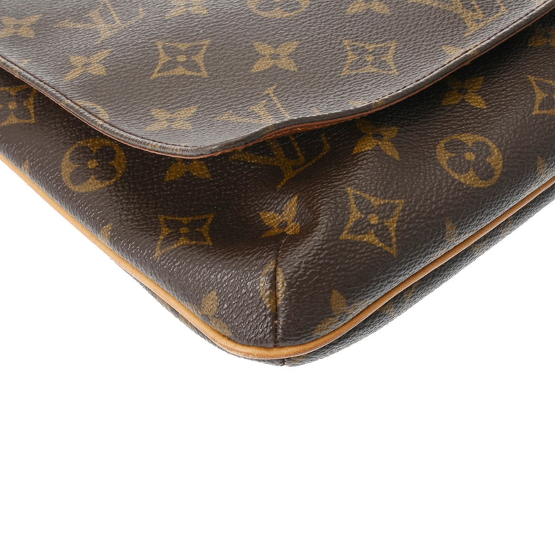 LOUIS VUITTON ルイヴィトン モノグラム ミュゼットタンゴ ショート セミショルダー ブラウン M51388 レディース モノグラムキャンバス ショルダーバッグ Bランク 中古 銀蔵