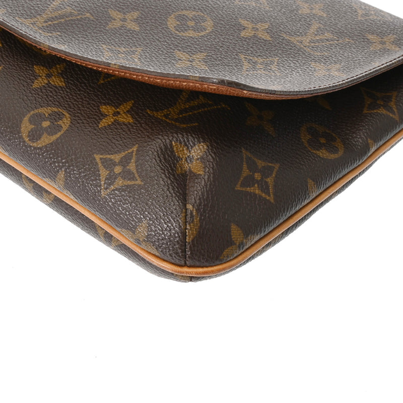 LOUIS VUITTON ルイヴィトン モノグラム ミュゼットタンゴ ショート セミショルダー ブラウン M51388 レディース モノグラムキャンバス ショルダーバッグ Bランク 中古 銀蔵