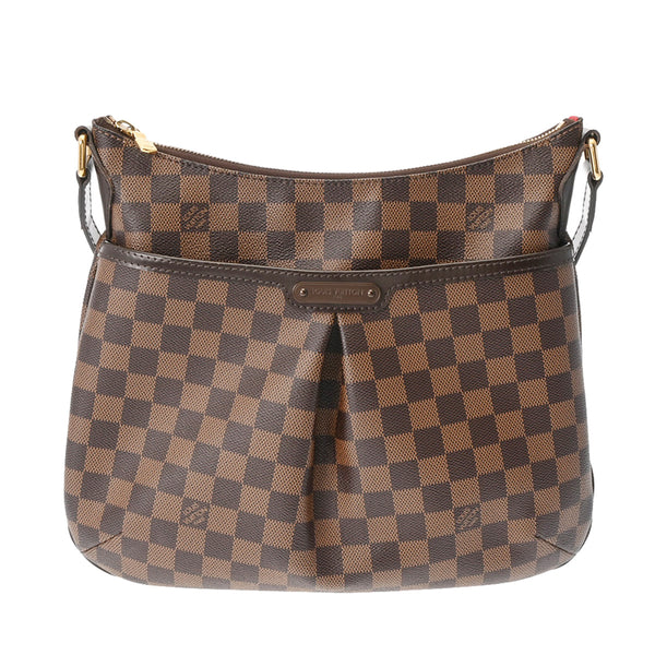 LOUIS VUITTON ルイヴィトン ダミエ ブルームズベリ PM ブラウン N42251 レディース ダミエキャンバス ショルダーバッグ Aランク 中古 銀蔵