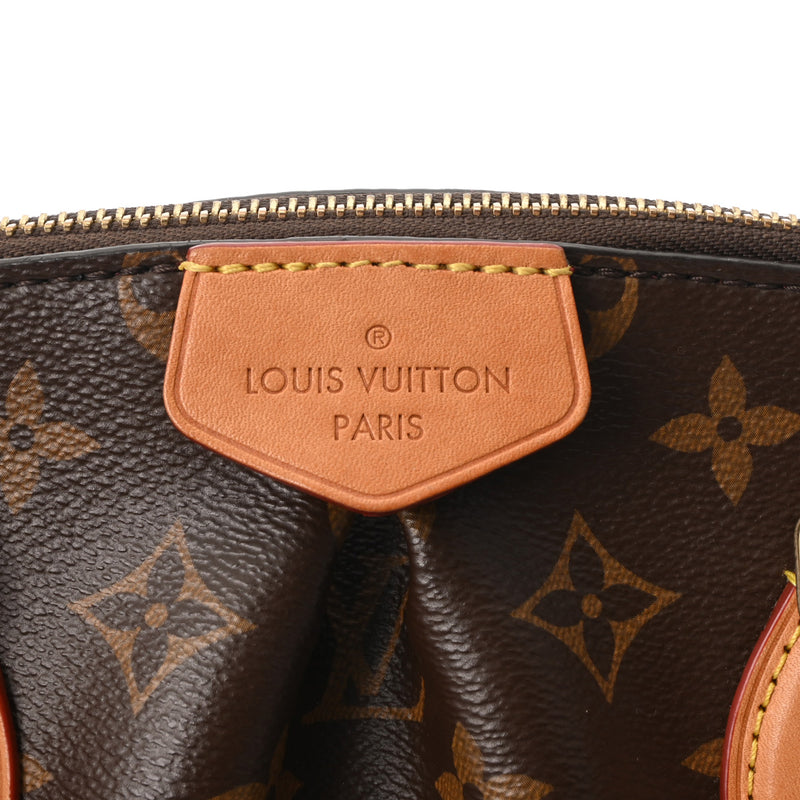 LOUIS VUITTON ルイヴィトン モノグラム ボエシ NM PM ブラウン M45986 レディース モノグラムキャンバス ハンドバッグ Bランク 中古 銀蔵