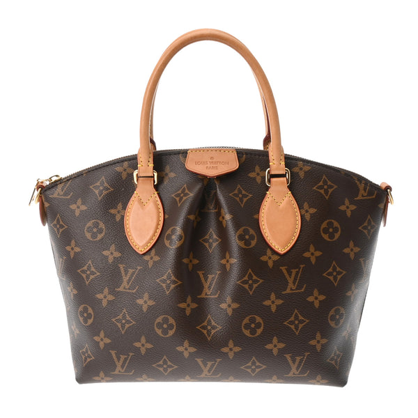 LOUIS VUITTON ルイヴィトン モノグラム ボエシ NM PM ブラウン M45986 レディース モノグラムキャンバス ハンドバッグ Bランク 中古 銀蔵