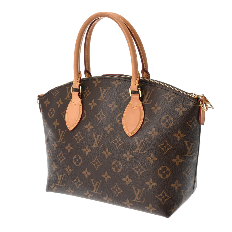 LOUIS VUITTON ルイヴィトン モノグラム ボエシ NM PM ブラウン M45986 レディース モノグラムキャンバス ハンドバッグ Bランク 中古 銀蔵