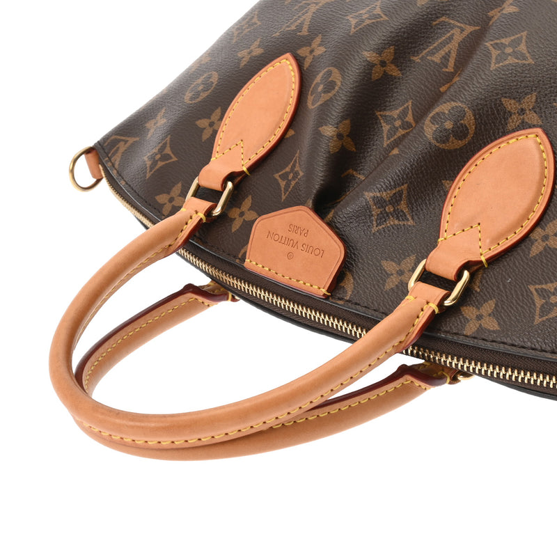 LOUIS VUITTON ルイヴィトン モノグラム ボエシ NM PM ブラウン M45986 レディース モノグラムキャンバス ハンドバッグ Bランク 中古 銀蔵