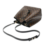 LOUIS VUITTON ルイヴィトン モノグラム ネオノエ ブラウン/ノワール M44020 レディース モノグラムキャンバス ショルダーバッグ Aランク 中古 銀蔵