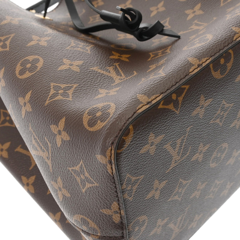 LOUIS VUITTON ルイヴィトン モノグラム ネオノエ ブラウン/ノワール M44020 レディース モノグラムキャンバス ショルダーバッグ Aランク 中古 銀蔵