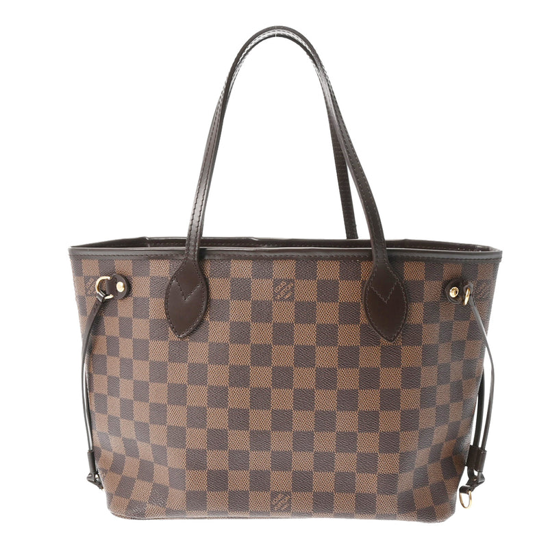 LOUIS VUITTON ルイヴィトン ダミエ ネヴァーフル PM 旧型 ブラウン N51109 レディース ダミエキャンバス ハンドバッグ ABランク 中古 銀蔵