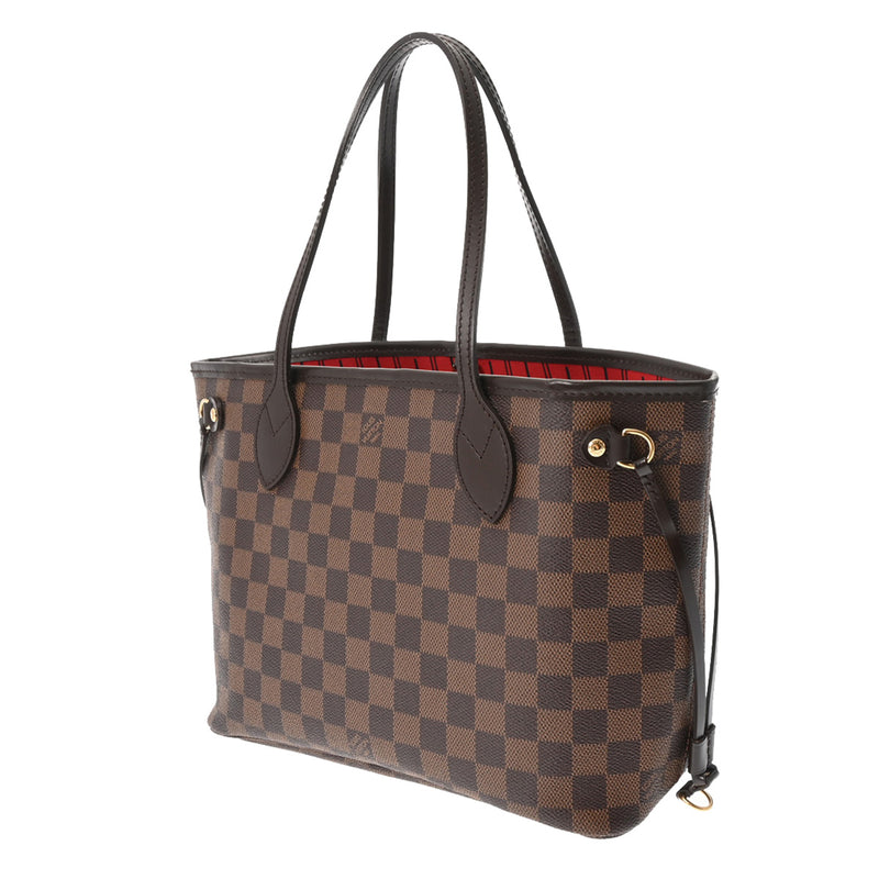 LOUIS VUITTON ルイヴィトン ダミエ ネヴァーフル PM 旧型 ブラウン N51109 レディース ダミエキャンバス ハンドバッグ ABランク 中古 銀蔵