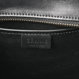 CELINE セリーヌ ラゲージ ナノショッパー 2WAY ホワイト/ブラック レディース カーフ ハンドバッグ Bランク 中古 銀蔵