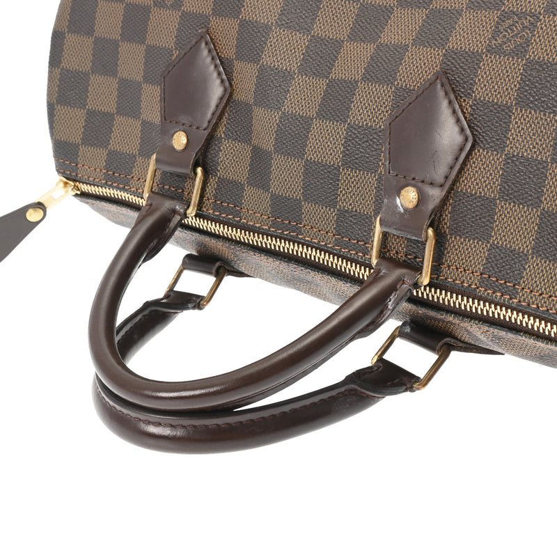 LOUIS VUITTON ルイヴィトン ダミエ スピーディ 30 ブラウン N41531 ユニセックス ダミエキャンバス ハンドバッグ Bランク 中古 銀蔵