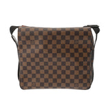 LOUIS VUITTON ルイヴィトン ダミエ ナヴィグリオ ブラウン N45255 ユニセックス ダミエキャンバス ショルダーバッグ Bランク 中古 銀蔵