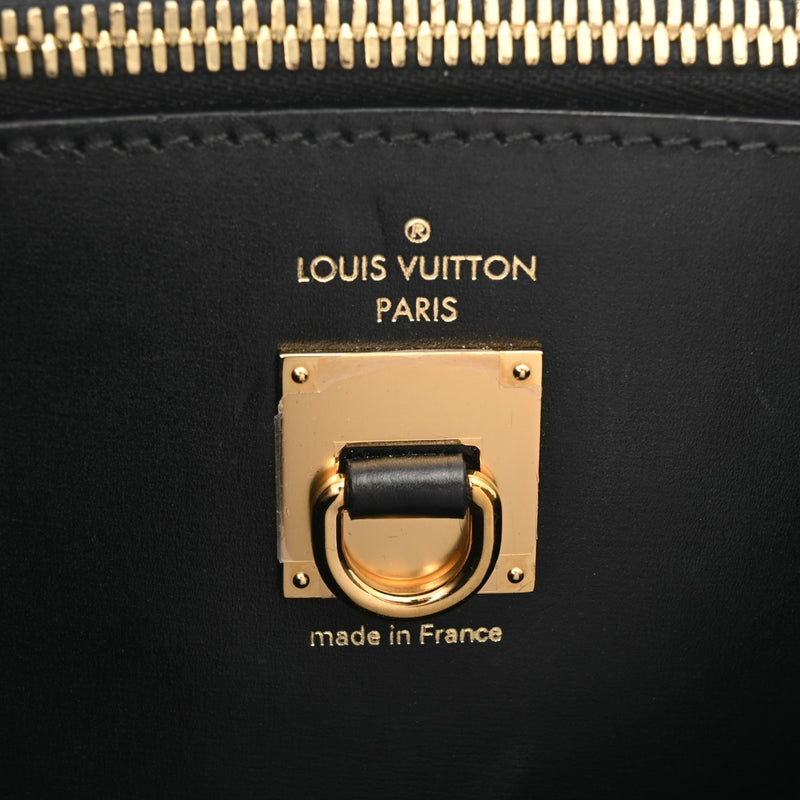 LOUIS VUITTON ルイヴィトン シティースティーマー MM クルーズライン 2WAY ブラック/ホワイト M53231 レディース レザー ハンドバッグ ABランク 中古 銀蔵