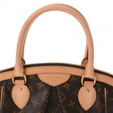 LOUIS VUITTON ルイヴィトン モノグラム ティヴォリ PM ブラウン M40143 レディース モノグラムキャンバス ハンドバッグ Aランク 中古 銀蔵