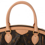 LOUIS VUITTON ルイヴィトン モノグラム ティヴォリ PM ブラウン M40143 レディース モノグラムキャンバス ハンドバッグ Aランク 中古 銀蔵