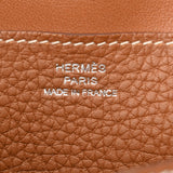 HERMES エルメス ドゴン ロング ゴールド D刻印(2019年頃) レディース トゴ 長財布 Bランク 中古 銀蔵