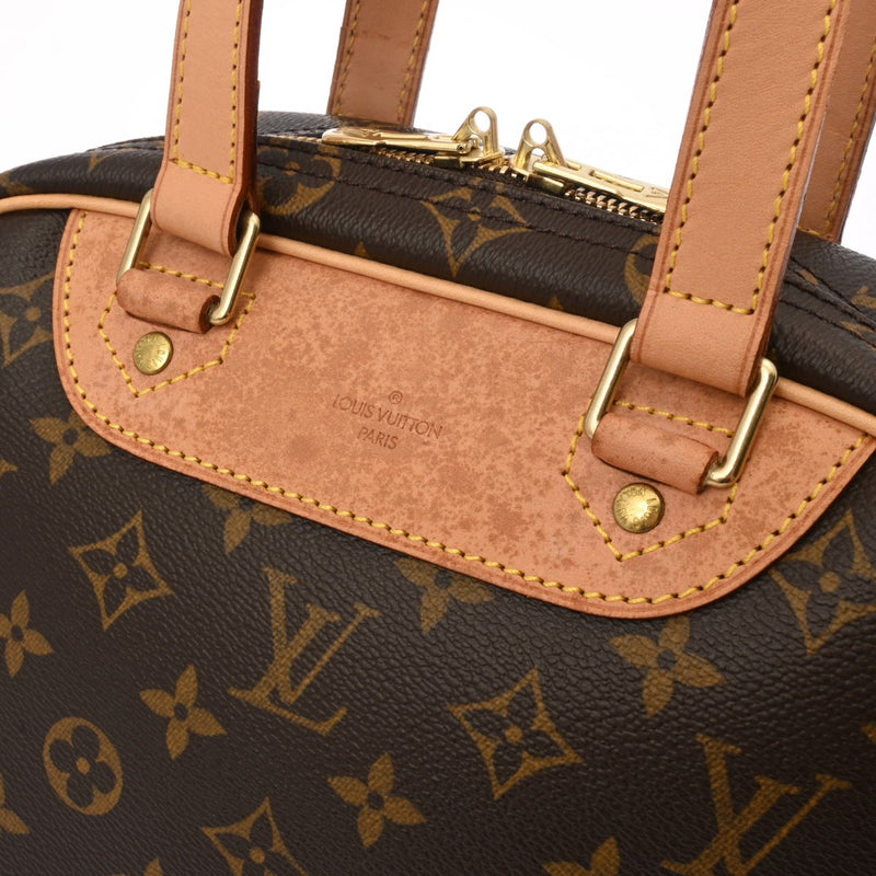 LOUIS VUITTON ルイヴィトン モノグラム エクスキュルシオン ブラウン M41450 ユニセックス モノグラムキャンバス ハンドバッグ Bランク 中古 銀蔵