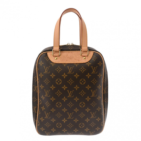 LOUIS VUITTON ルイヴィトン モノグラム エクスキュルシオン ブラウン M41450 ユニセックス モノグラムキャンバス ハンドバッグ Bランク 中古 銀蔵