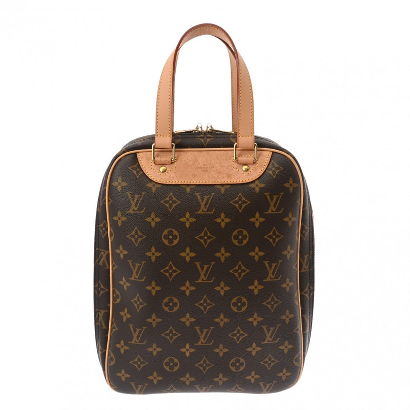 LOUIS VUITTON ルイヴィトン モノグラム エクスキュルシオン ブラウン M41450 ユニセックス モノグラムキャンバス ハンドバッグ Bランク 中古 銀蔵