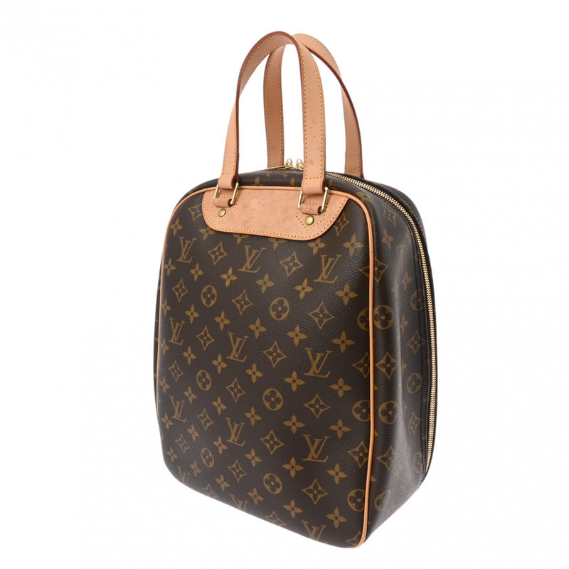 LOUIS VUITTON ルイヴィトン モノグラム エクスキュルシオン ブラウン M41450 ユニセックス モノグラムキャンバス ハンドバッグ Bランク 中古 銀蔵