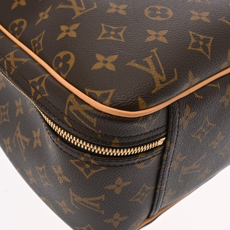 LOUIS VUITTON ルイヴィトン モノグラム エクスキュルシオン ブラウン M41450 ユニセックス モノグラムキャンバス ハンドバッグ Bランク 中古 銀蔵