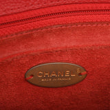 CHANEL シャネル シングルフラップ チェーンショルダー レッド レディース キャビアスキン ショルダーバッグ ABランク 中古 銀蔵