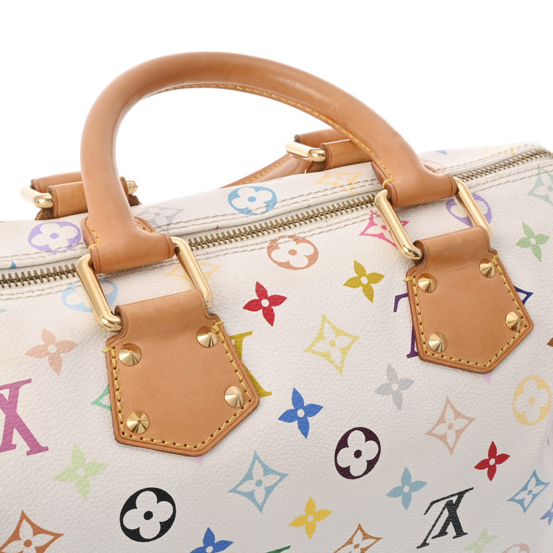 LOUIS VUITTON ルイヴィトン マルチカラー スピーディ 30 ブロン M92643 レディース モノグラムマルチカラー ハンドバッグ Bランク 中古 銀蔵