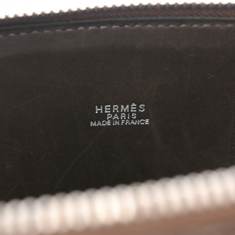 HERMES エルメス ボリード 31 2WAY ショコラ □F刻印(2002年頃) レディース オーストリッチ ハンドバッグ ABランク 中古 銀蔵