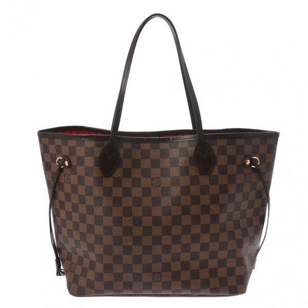 LOUIS VUITTON ルイヴィトン ダミエ ネヴァーフル MM 旧型 ブラウン N51105 レディース ダミエキャンバス トートバッグ Aランク 中古 銀蔵