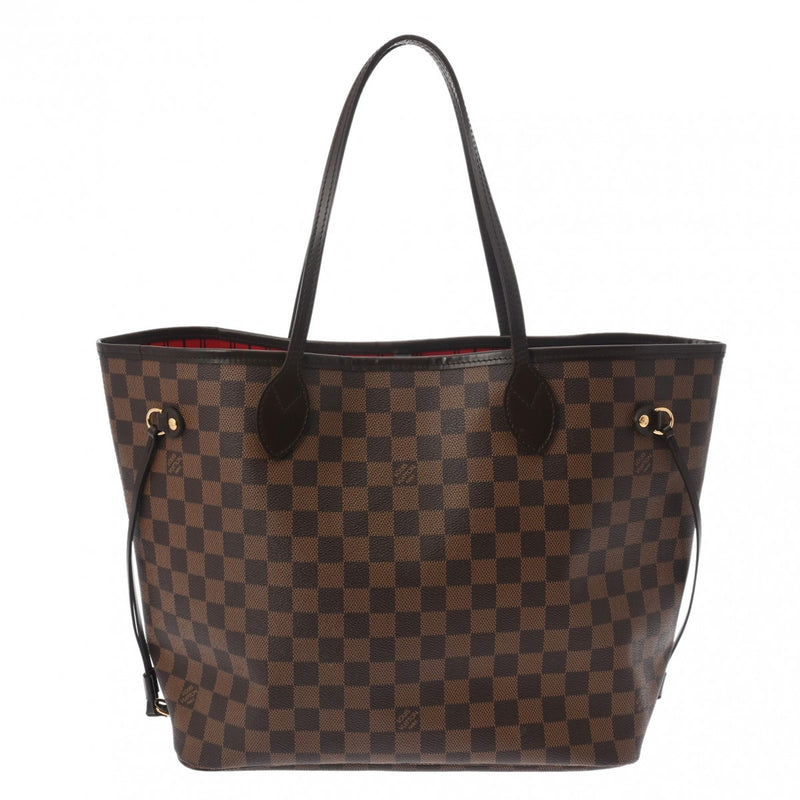 LOUIS VUITTON ルイヴィトン ダミエ ネヴァーフル MM 旧型 ブラウン N51105 レディース ダミエキャンバス トートバッグ Aランク 中古 銀蔵