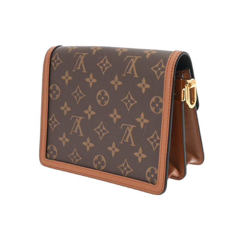 LOUIS VUITTON ルイヴィトン モノグラムリバース ドーフィーヌ MINI 旧型 ブラウン M44580 レディース モノグラムキャンバス ショルダーバッグ Aランク 中古 銀蔵