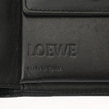 LOEWE ロエベ バイフォールド ウォレット ブラック メンズ レザー 二つ折り財布 Bランク 中古 銀蔵