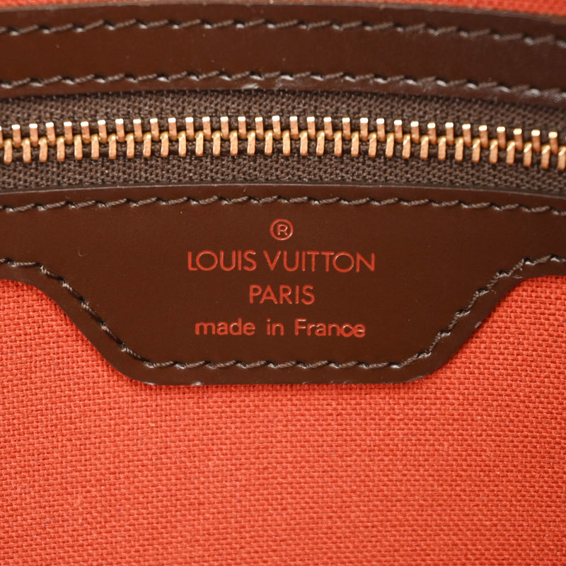 LOUIS VUITTON ルイヴィトン ダミエ ノリータ ブラウン N41455 ユニセックス ダミエキャンバス ハンドバッグ ABランク 中古 銀蔵