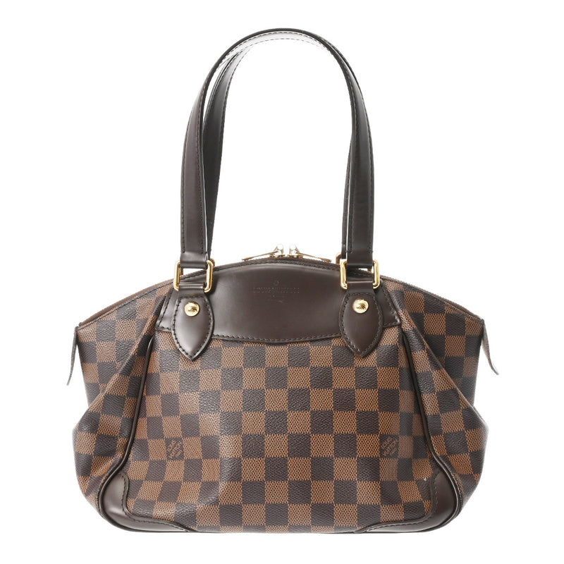 LOUIS VUITTON ルイヴィトン ダミエ ヴェローナ PM ブラウン N41117 レディース ダミエキャンバス ハンドバッグ ABランク 中古 銀蔵