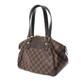 LOUIS VUITTON ルイヴィトン ダミエ ヴェローナ PM ブラウン N41117 レディース ダミエキャンバス ハンドバッグ ABランク 中古 銀蔵