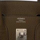 HERMES エルメス バーキン 25 ツンドラ B刻印(2023年頃) レディース トゴ ハンドバッグ 新同 中古 銀蔵