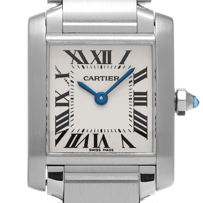 CARTIER カルティエ タンクフランセーズ SM W51008Q3 レディース 腕時計 クォーツ Aランク 中古 銀蔵