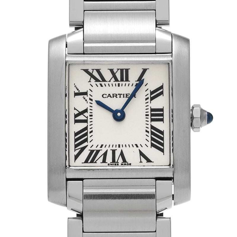 CARTIER カルティエ タンクフランセーズ SM W51008Q3 レディース 腕時計 クォーツ Aランク 中古 銀蔵