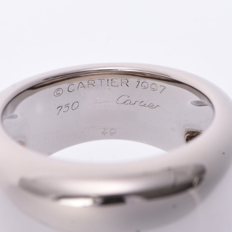 CARTIER カルティエ ヌーベルバーグ #49 9号 レディース K18ホワイトゴールド リング・指輪 Aランク 中古 銀蔵