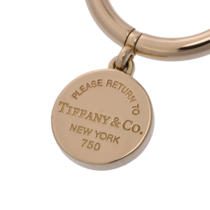 TIFFANY&Co. ティファニー リターントゥリング 8号 レディース K18イエローゴールド リング・指輪 Aランク 中古 銀蔵