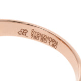 STENZHORN ステンツホーン カエルモチーフ ダイヤ1.60ct 色石 15号 レディース K18ピンクゴールド リング・指輪 Aランク 中古 銀蔵