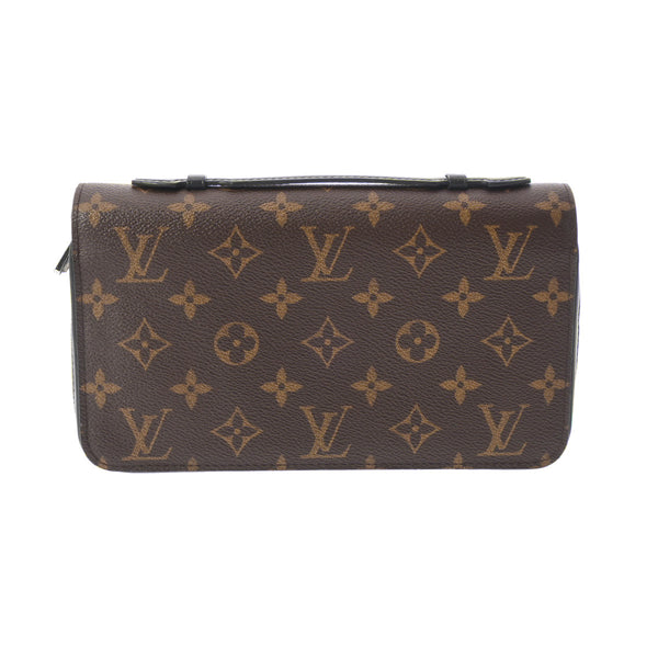 LOUIS VUITTON ルイヴィトン モノグラム マカサー ジッピーXL  ブラウン M61506 メンズ モノグラムマカサー 長財布 ABランク 中古 銀蔵