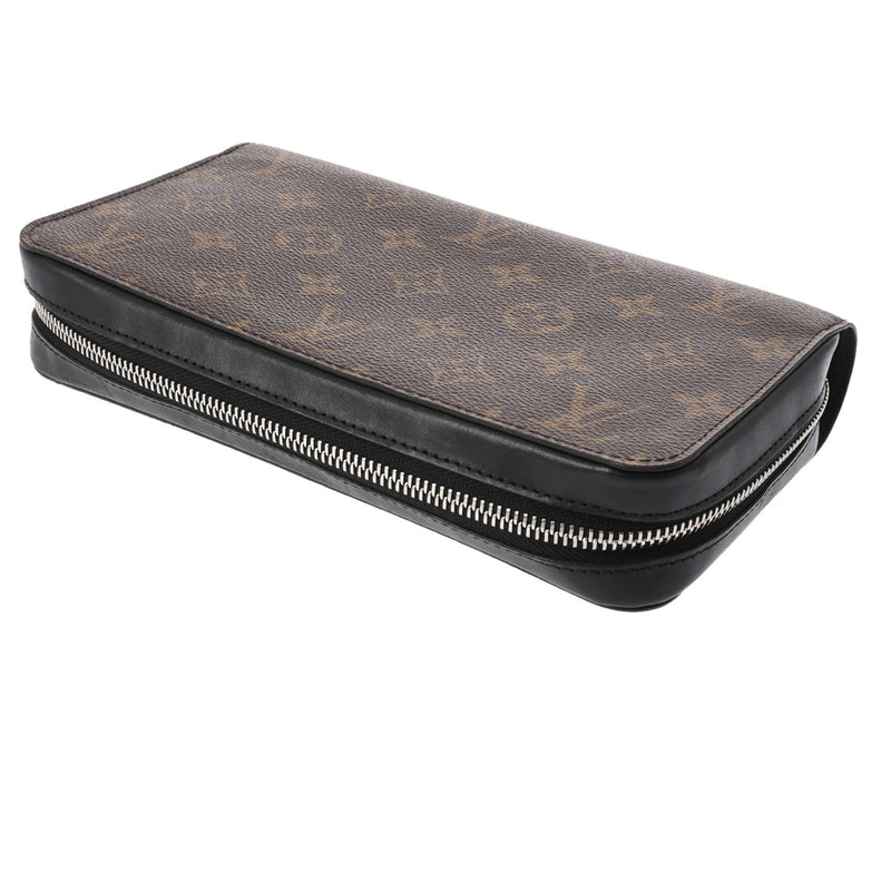 LOUIS VUITTON ルイヴィトン モノグラム マカサー ジッピーXL  ブラウン M61506 メンズ モノグラムマカサー 長財布 ABランク 中古 銀蔵