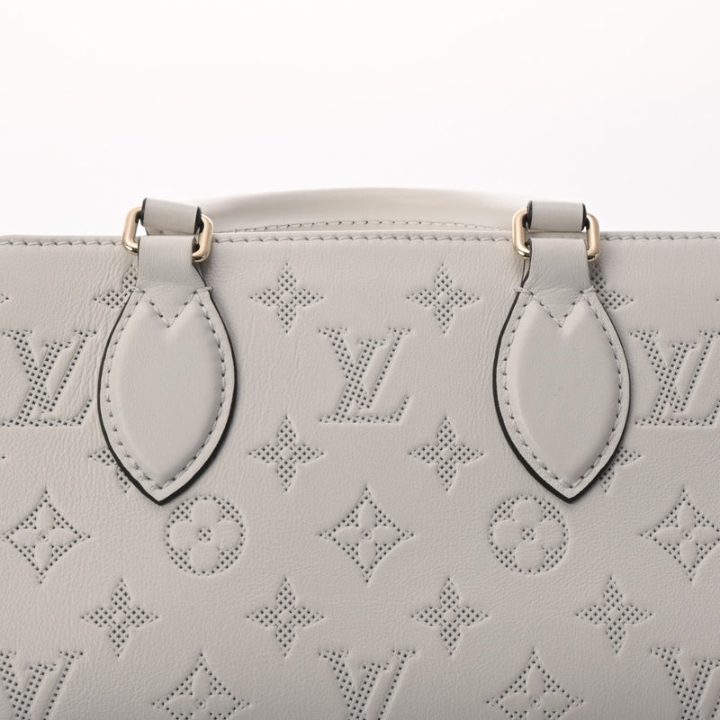 LOUIS VUITTON ルイヴィトン モノグラム オンザゴー EW 2WAY ホワイト M11274 レディース カーフ ハンドバッグ ABランク 中古 銀蔵