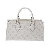 LOUIS VUITTON ルイヴィトン モノグラム オンザゴー EW 2WAY ホワイト M11274 レディース カーフ ハンドバッグ ABランク 中古 銀蔵