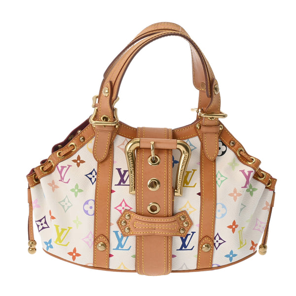 LOUIS VUITTON ルイヴィトン マルチカラー テダ PM ブロン M92348 レディース モノグラムマルチカラー ハンドバッグ Bランク 中古 銀蔵