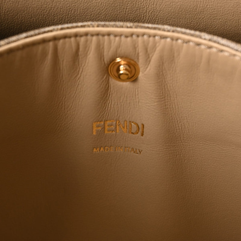 FENDI フェンディ ピーカブー エックスライト ミディアム ブラック 8BN310 レディース レザー ハンドバッグ Aランク 中古 銀蔵