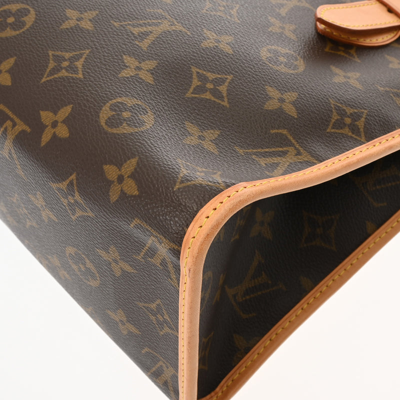 LOUIS VUITTON ルイヴィトン モノグラム ポパンクール オ ブラウン M40007 レディース モノグラムキャンバス ハンドバッグ Bランク 中古 銀蔵