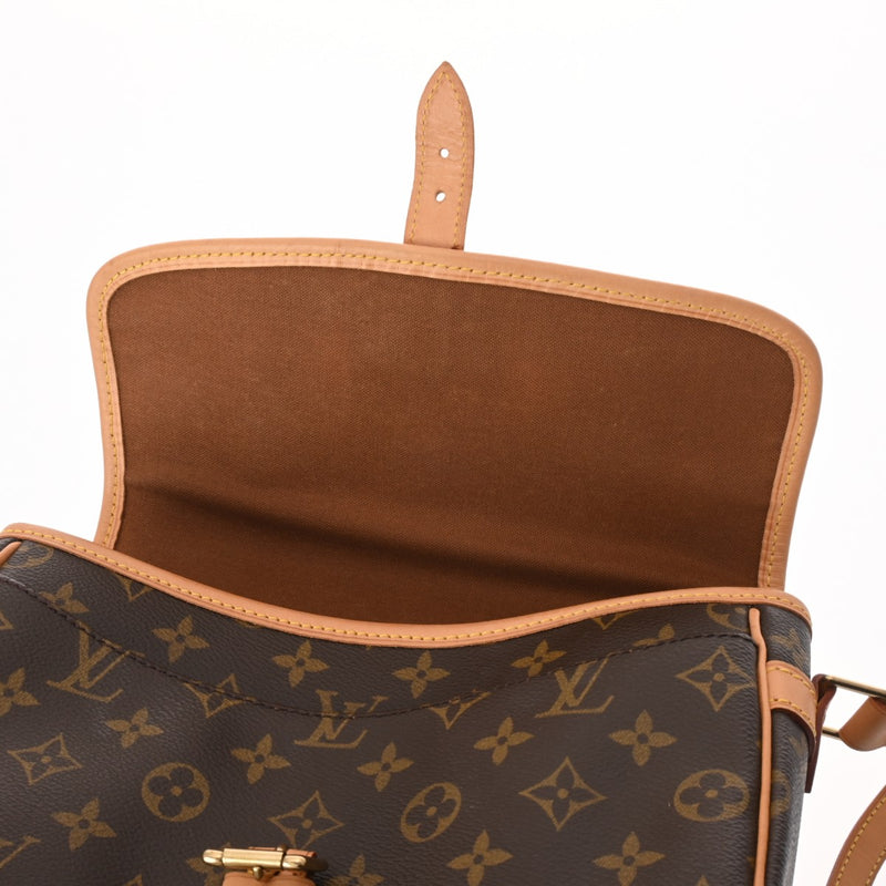 LOUIS VUITTON ルイヴィトン モノグラム ソローニュ ブラウン M42250 レディース モノグラムキャンバス ショルダーバッグ ABランク 中古 銀蔵